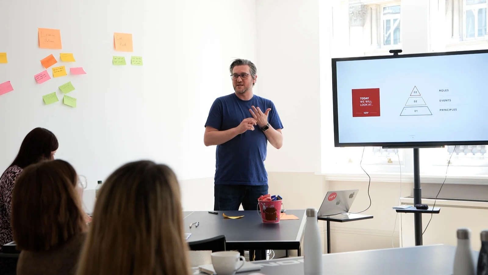 Mike Horwath facilitating a workshop
